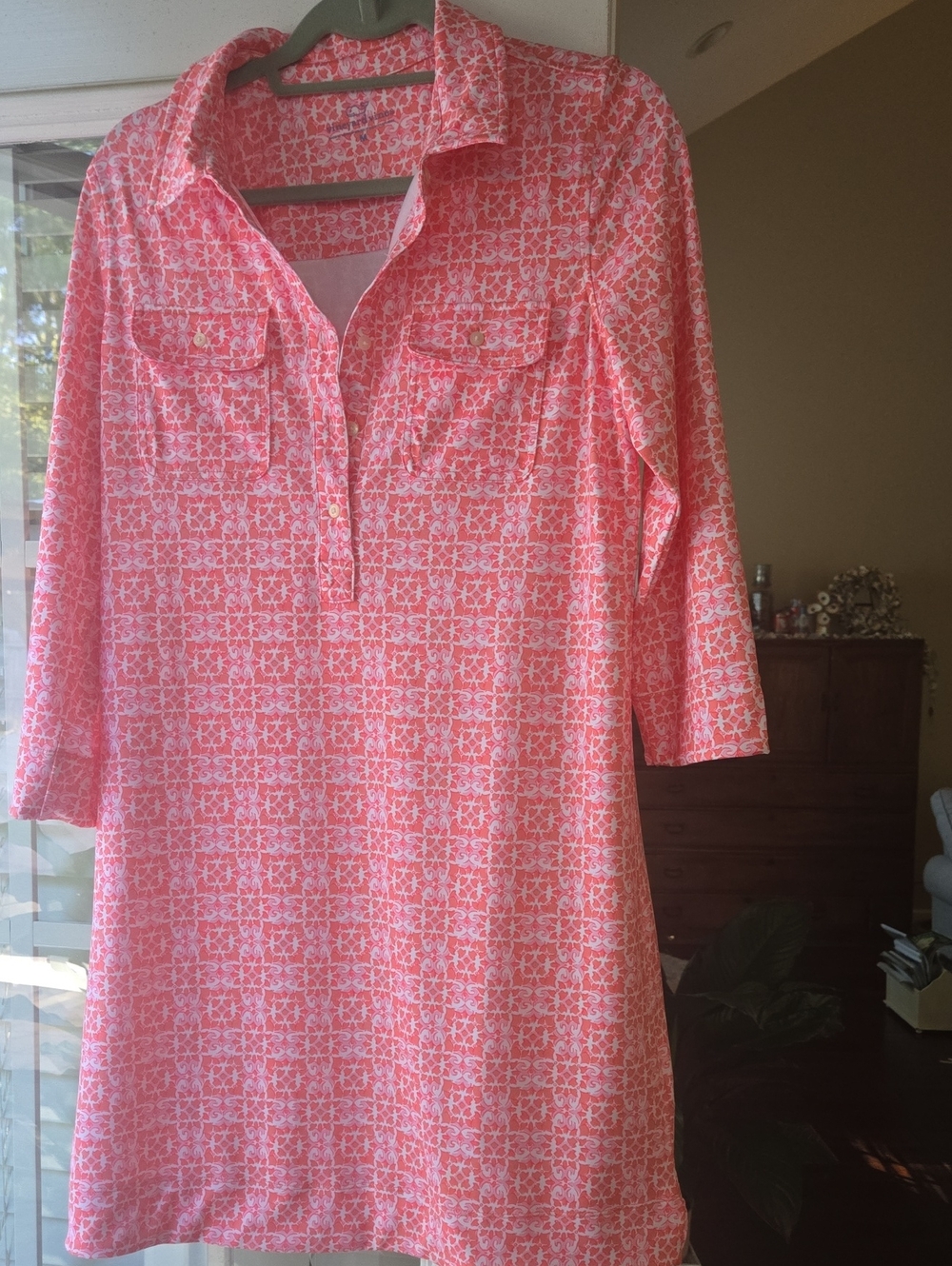 Women's Pink Printed VINEYARD VINES Dress